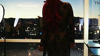 i can't stop teasing you with my curvy oiled striptease