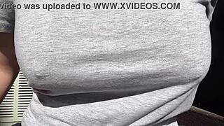 Big Boobs Bounce Horny Artemisia Outdoor