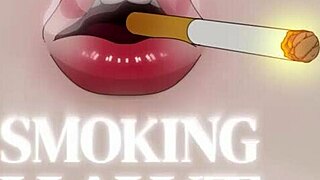 Watch This Sexy Tattoo Latina Smoke While Sucking Cock POV!