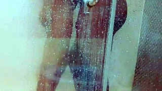 me n hot hubby fuckin wild in steamy shower