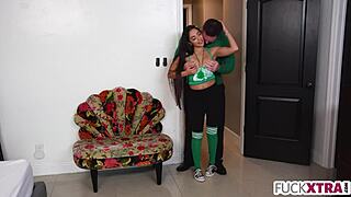 mischievous petite teen babe plays hide and seek then gets fucked hard