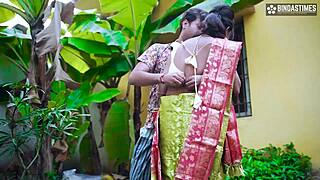 pati's little bro impresses new bhabhi and fucks her hard at home