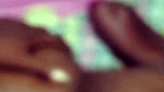 shorty moans wildly in sweet tight pussy doggy