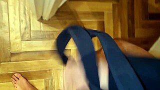 guy spies skinny sexy mature showering jerks his huge cock load