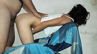 Wife begs for creampie doggystyle on her fat latina ass!