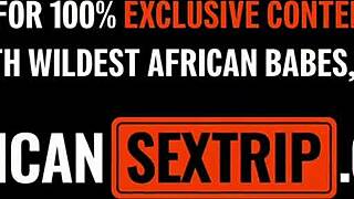 busty blonde teen's pussy stretched by massive black cock