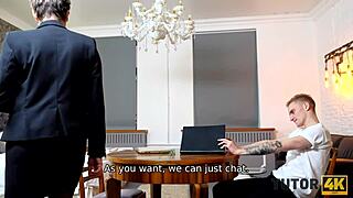 stockings milf tutor fucked hard by student