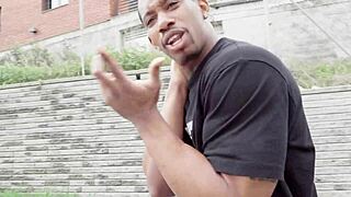 horny latina slut begs for monster cocks on street part 2