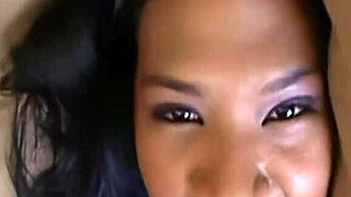 18yo Emi Reyes Deepthroats Cameraman in Fishnet Anal Ride
