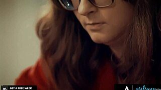 unsatisfied brunette dreams of angela white's busty scissoring tribbing