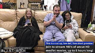 Jasmine Rose's hairy bush blasted with hot cum by doctor Tampa in fierce hospital fuck!