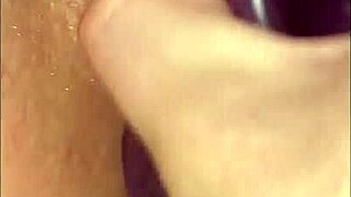 Asian pornstar rams shaved pussy with rubber dildo hardcore