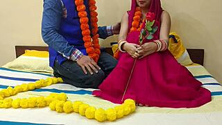 desi bride's first night teasing addicted hubby fuck