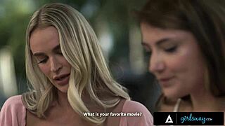 Girlsway Besties Scissor Passionately Outdoors