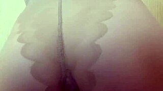 Nylon Ass Mistress Elza Demands Brutal Cock Worship