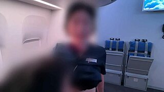 【ca flight sex】don't cum yet crew keeps me hard till explosive finish 😍✈️💦