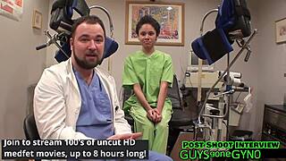 petite latina sandra chappelle moans spreading in latex doggystyle backstage