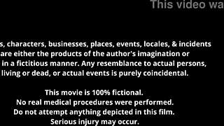 Aria Nicole's Enema Spreads Ass in Latex Gloves Hospital Perv