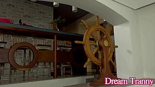 tgirl andressa paiva begs for bareback anal creampie fill-up