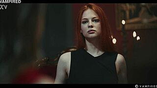 vampire octavia red mind controls sofia into wet lesbian pussy feast