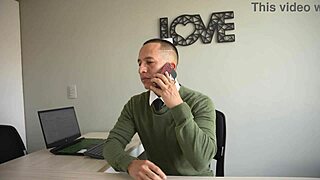 Colombian Secretary Ashley Sanz Earns Promotion Riding Boss Cock in Knock Knock Club