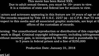 centerfold maid bombshell shows off tan lines and small tits